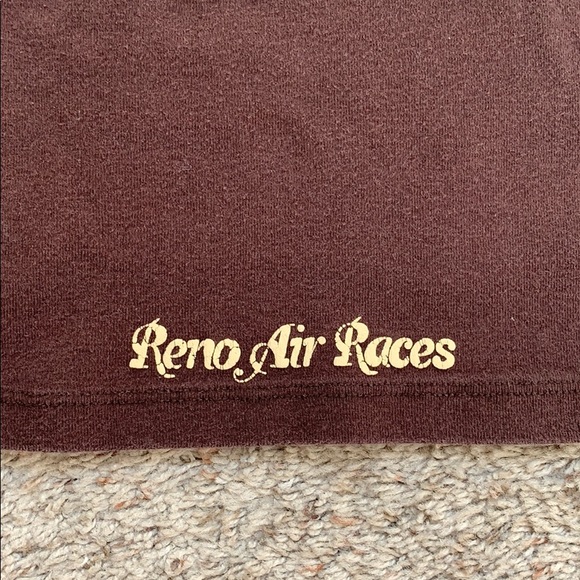 GIRLS brown RENO AIR RACES RARA tank top 10-12 - Picture 7 of 8